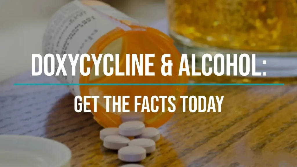 doxycycline and alcohol